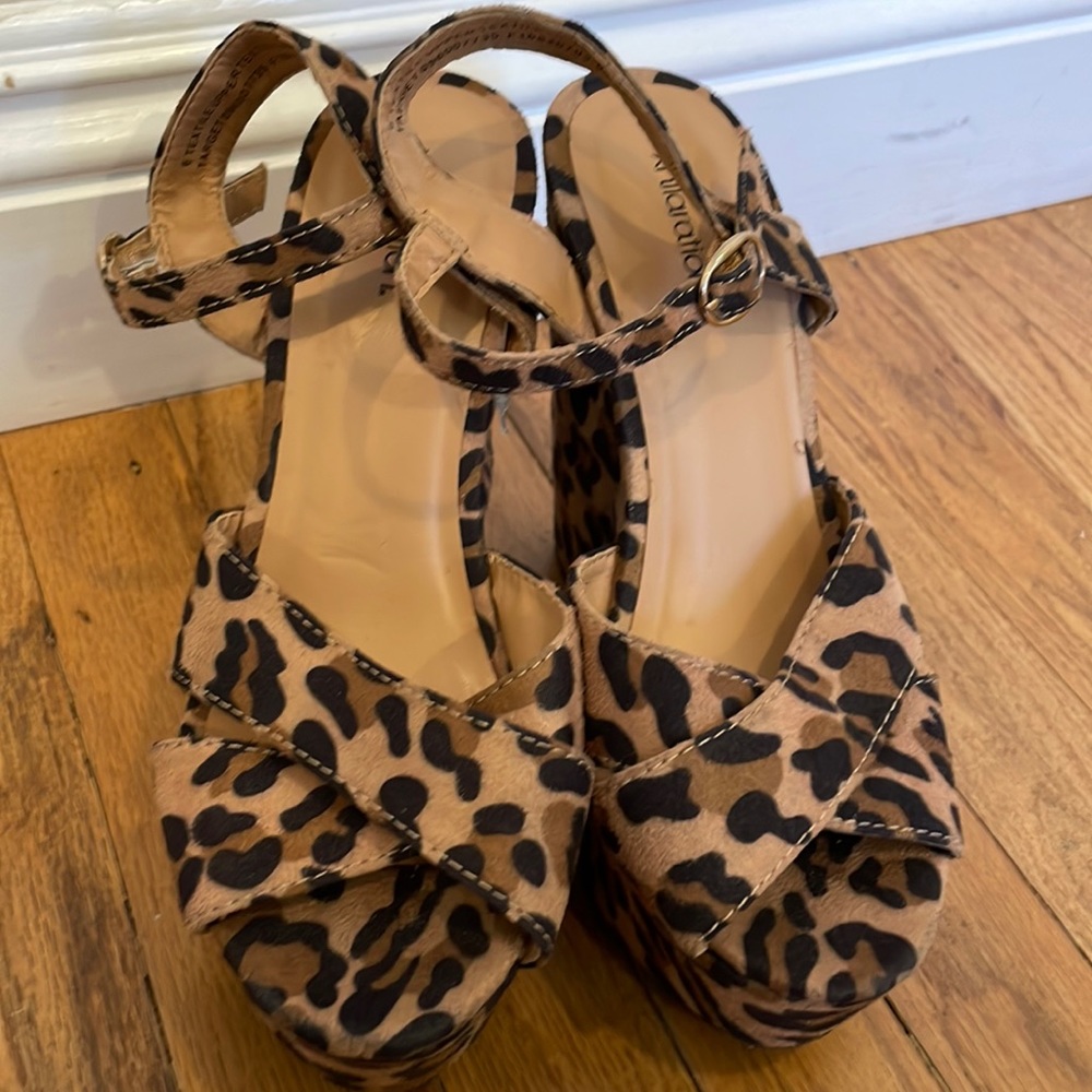 Target leopard Wedges - Picture 2 of 11